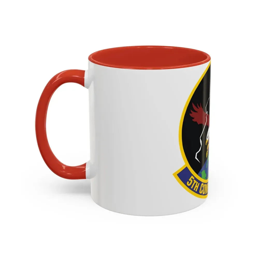 5 Comptroller Squadron AFGSC (U.S. Air Force) Accent Coffee Mug - Go Mug Yourself