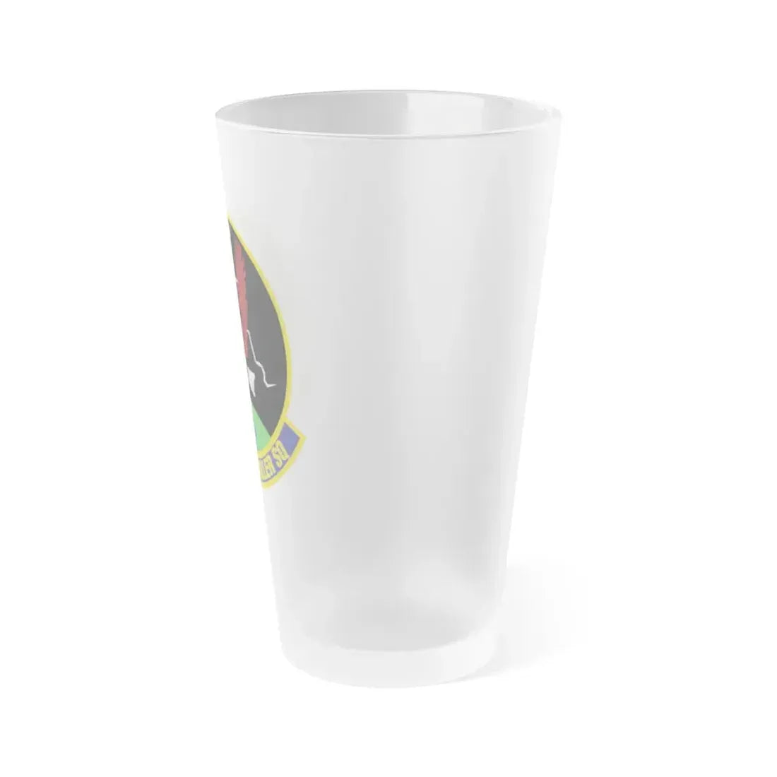 5 Comptroller Squadron AFGSC (U.S. Air Force) Frosted Pint Glass 16oz - Go Mug Yourself