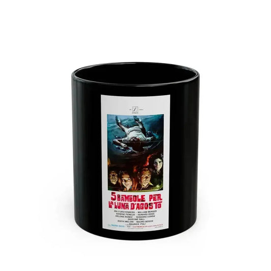 5 DOLLS FOR AN AUGUST MOON (2) 1970 Movie Poster - Black Coffee Mug 11oz - Go Mug Yourself