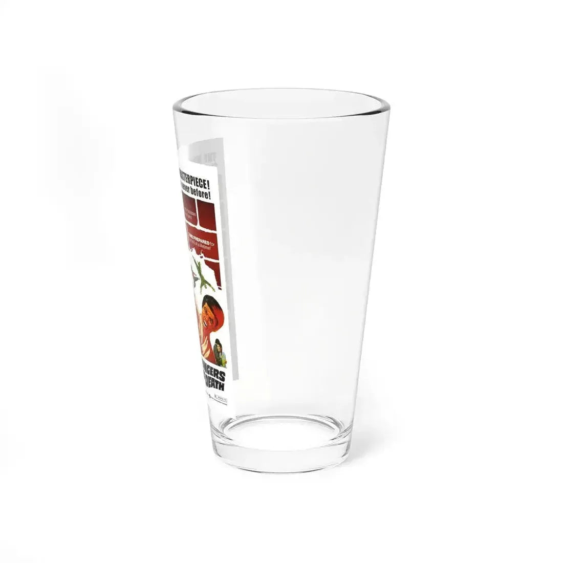 5 FINGERS OF DEATH 1972 Movie Poster - Pint Glass 16oz - Go Mug Yourself