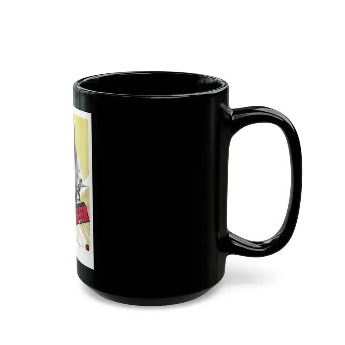 5 FINGERS OF DEATH (FRENCH) 1972 Movie Poster - Black Coffee Mug - Go Mug Yourself