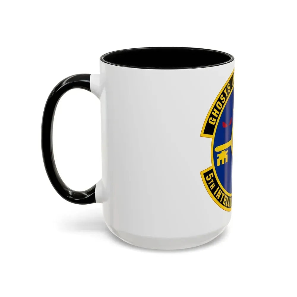 5 Intelligence Squadron ACC (U.S. Air Force) Accent Coffee Mug - Go Mug Yourself