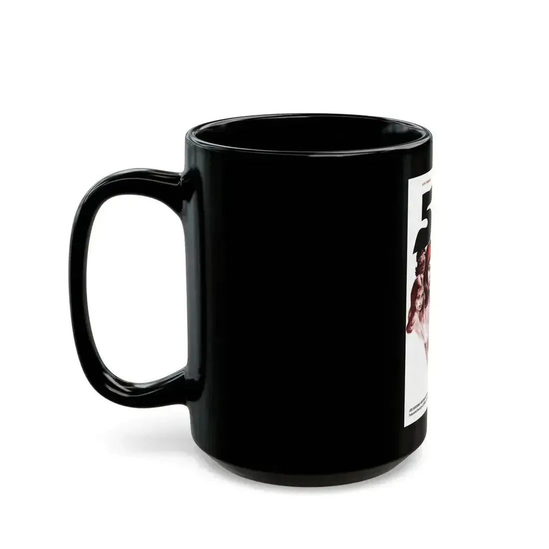 5 LOOSE WOMEN 1974 Movie Poster - Black Coffee Mug - Go Mug Yourself