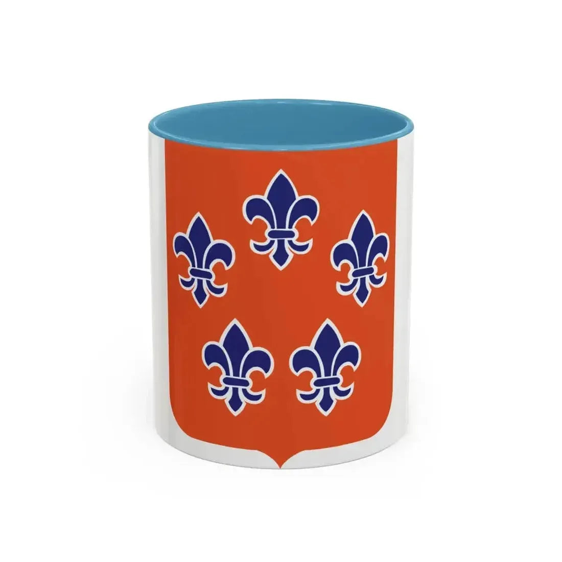 5 Signal Battalion 2 (U.S. Army) Accent Coffee Mug 11oz Light Blue - Go Mug Yourself