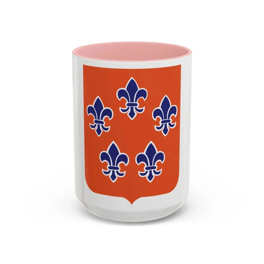 5 Signal Battalion 2 (U.S. Army) Accent Coffee Mug 15oz Pink - Go Mug Yourself