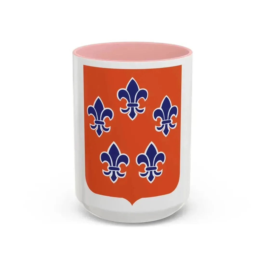5 Signal Battalion 2 (U.S. Army) Accent Coffee Mug 15oz Pink - Go Mug Yourself