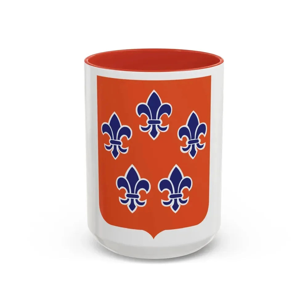 5 Signal Battalion 2 (U.S. Army) Accent Coffee Mug 15oz Red - Go Mug Yourself