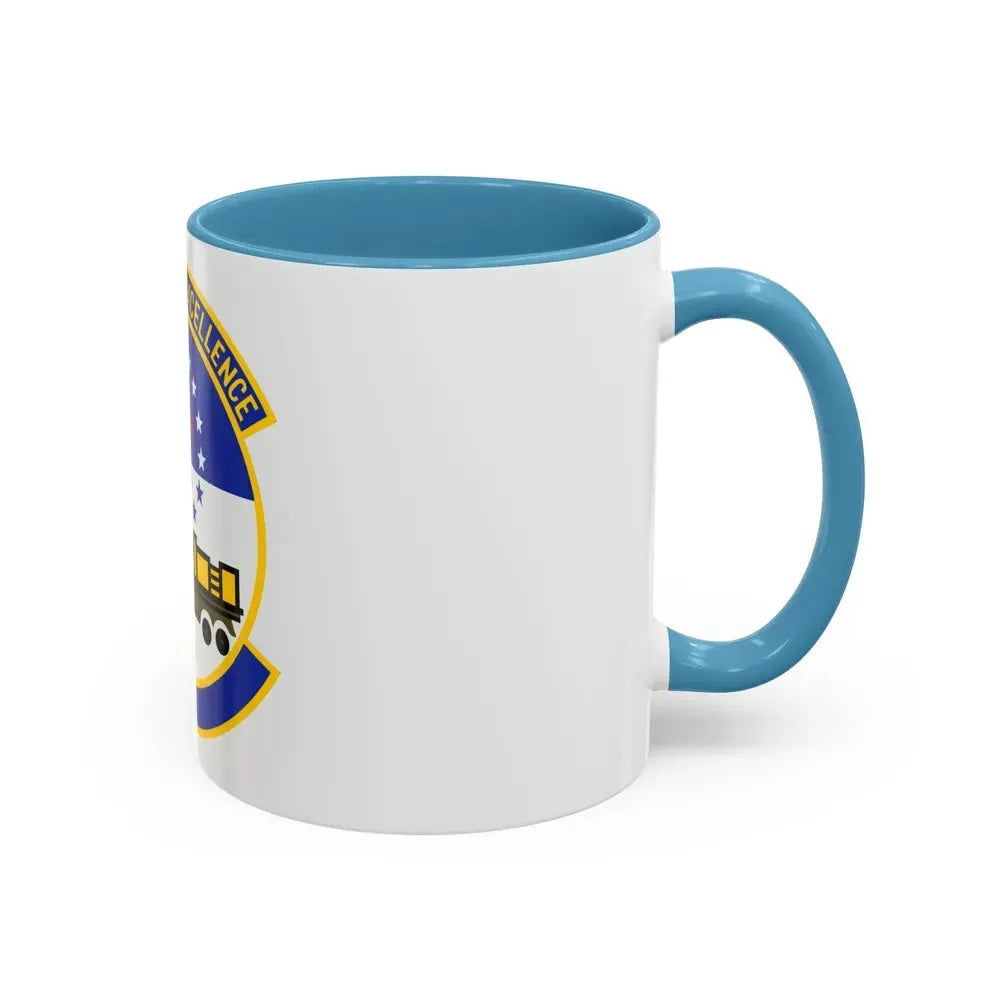 50 Aerial Port Squadron AFRC (U.S. Air Force) Accent Coffee Mug - Go Mug Yourself