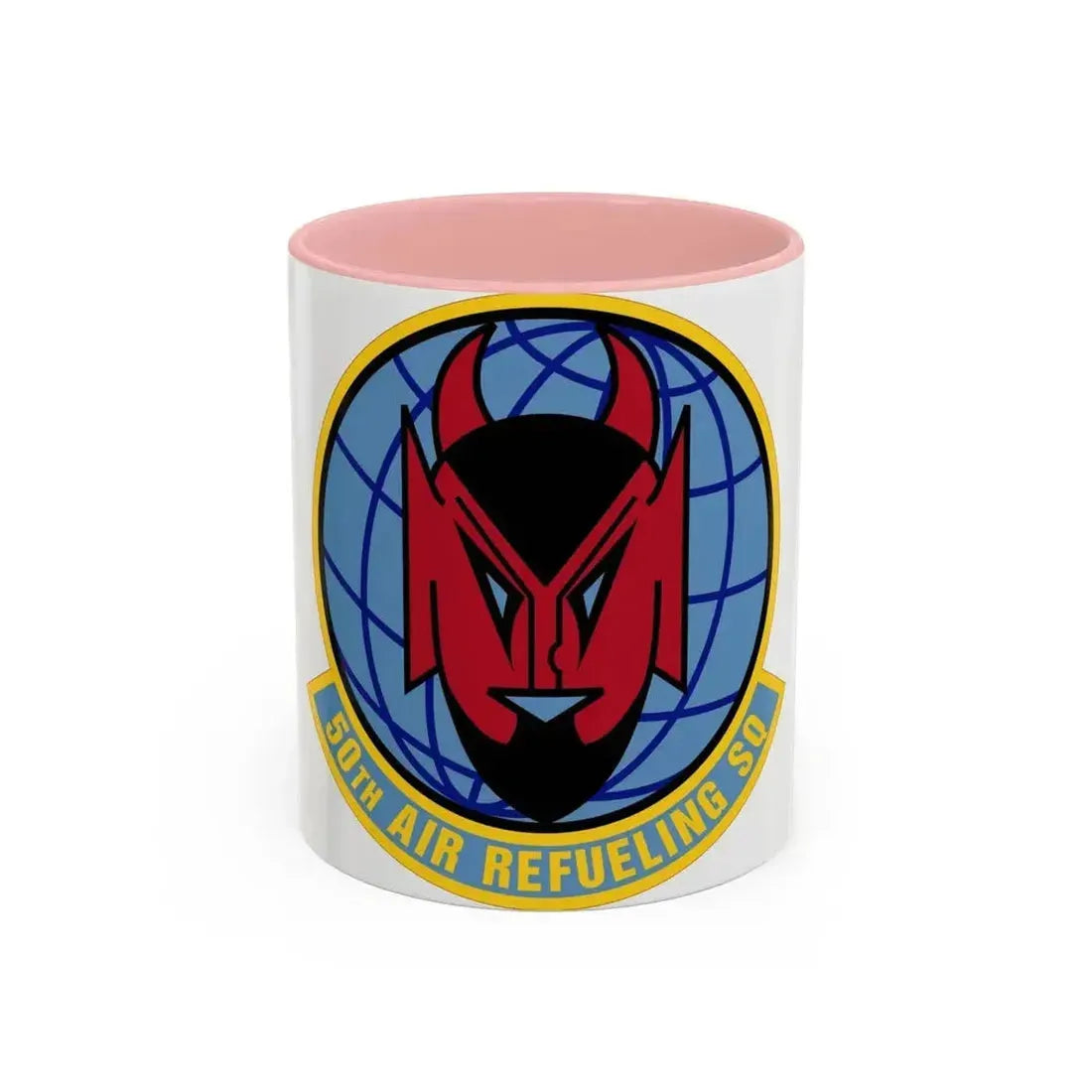 50 Air Refueling Squadron AMC (U.S. Air Force) Accent Coffee Mug 11oz Pink - Go Mug Yourself