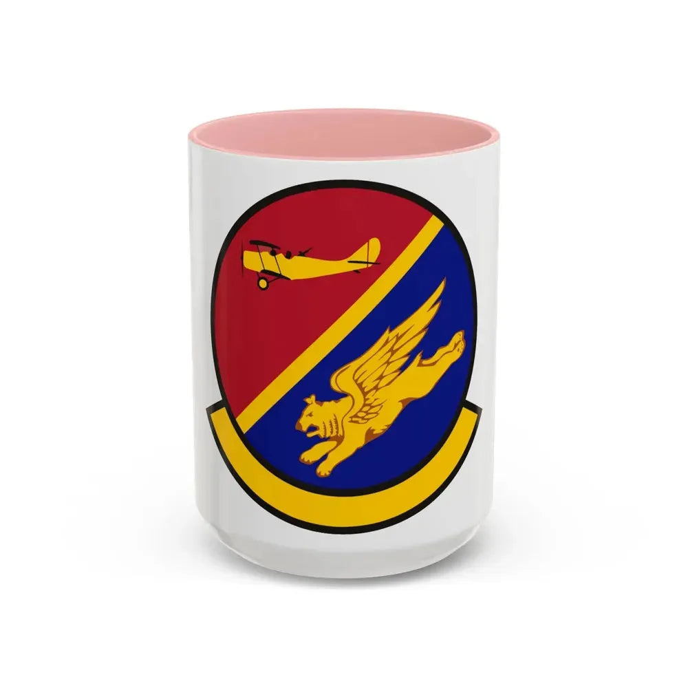 50 Attack Squadron ACC (U.S. Air Force) Accent Coffee Mug 15oz Pink - Go Mug Yourself