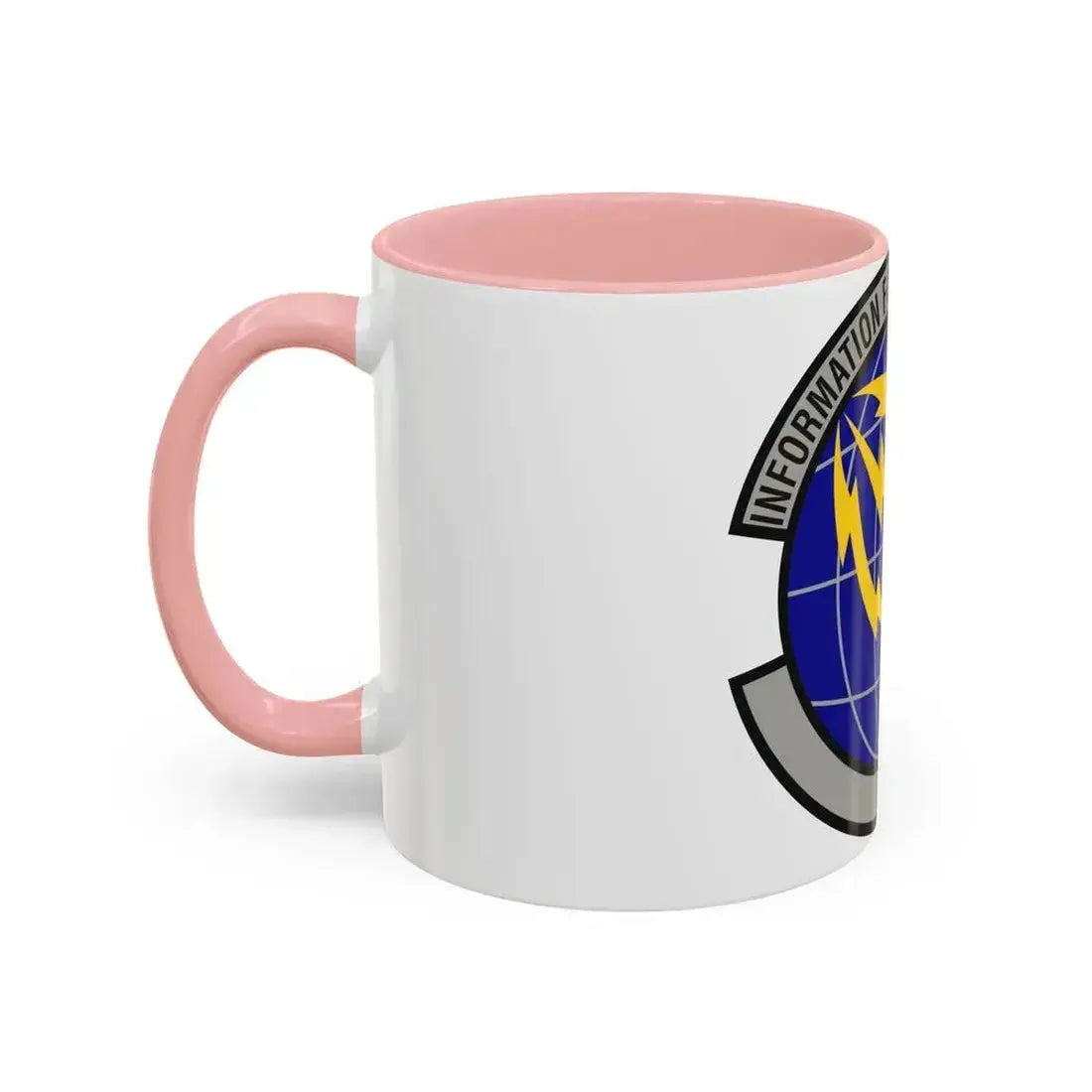 50 Communications Squadron USSF (U.S. Air Force) Accent Coffee Mug - Go Mug Yourself