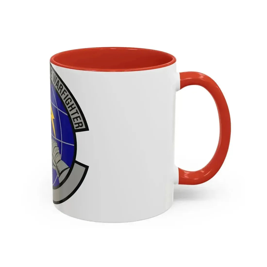 50 Communications Squadron USSF (U.S. Air Force) Accent Coffee Mug - Go Mug Yourself
