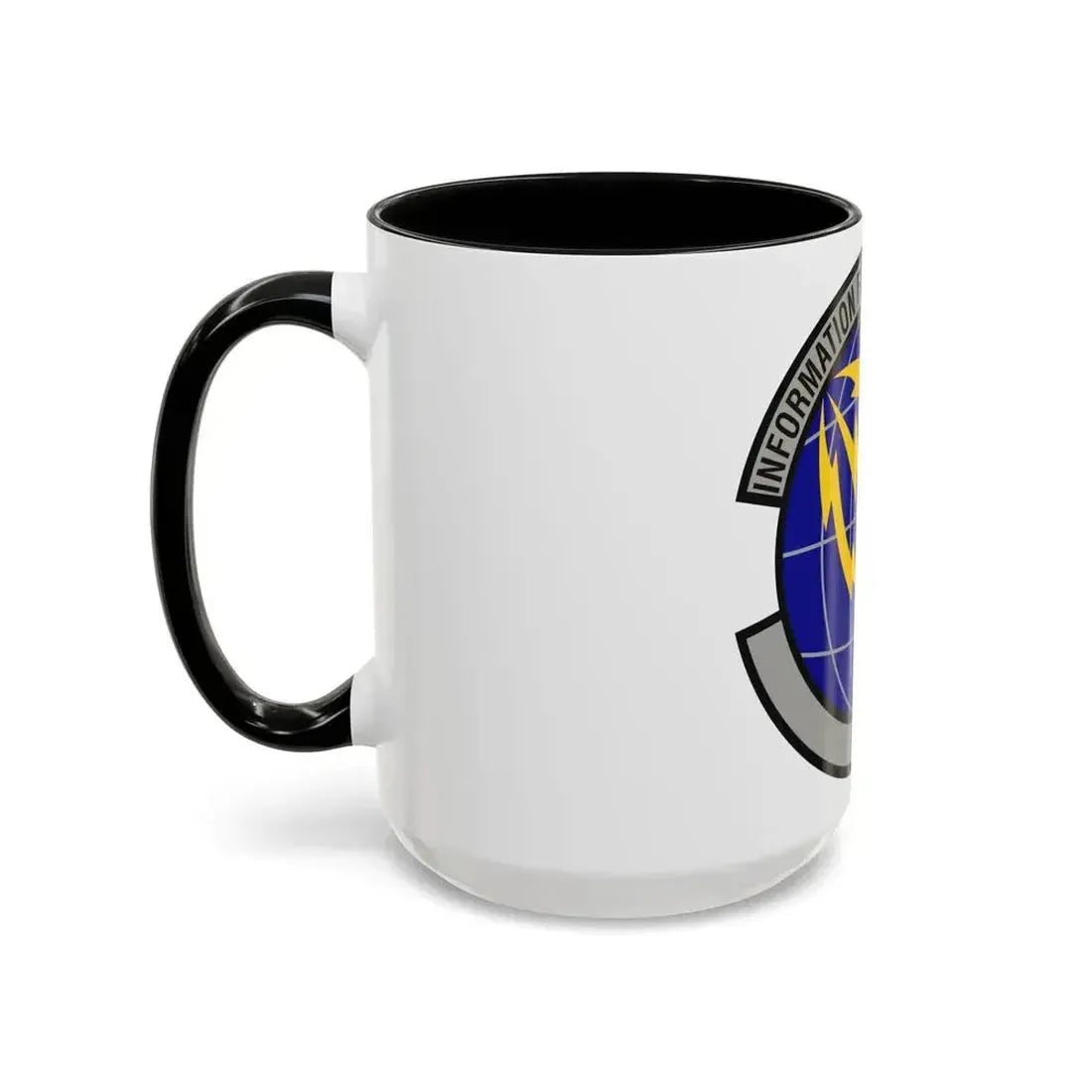 50 Communications Squadron USSF (U.S. Air Force) Accent Coffee Mug - Go Mug Yourself