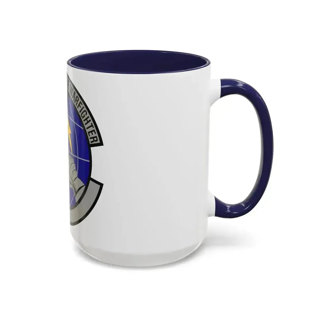 50 Communications Squadron USSF (U.S. Air Force) Accent Coffee Mug - Go Mug Yourself