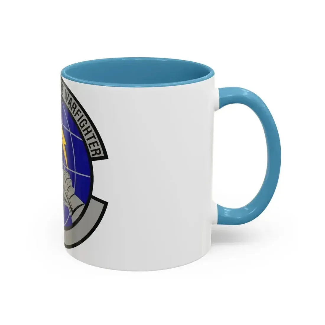 50 Communications Squadron USSF (U.S. Air Force) Accent Coffee Mug - Go Mug Yourself