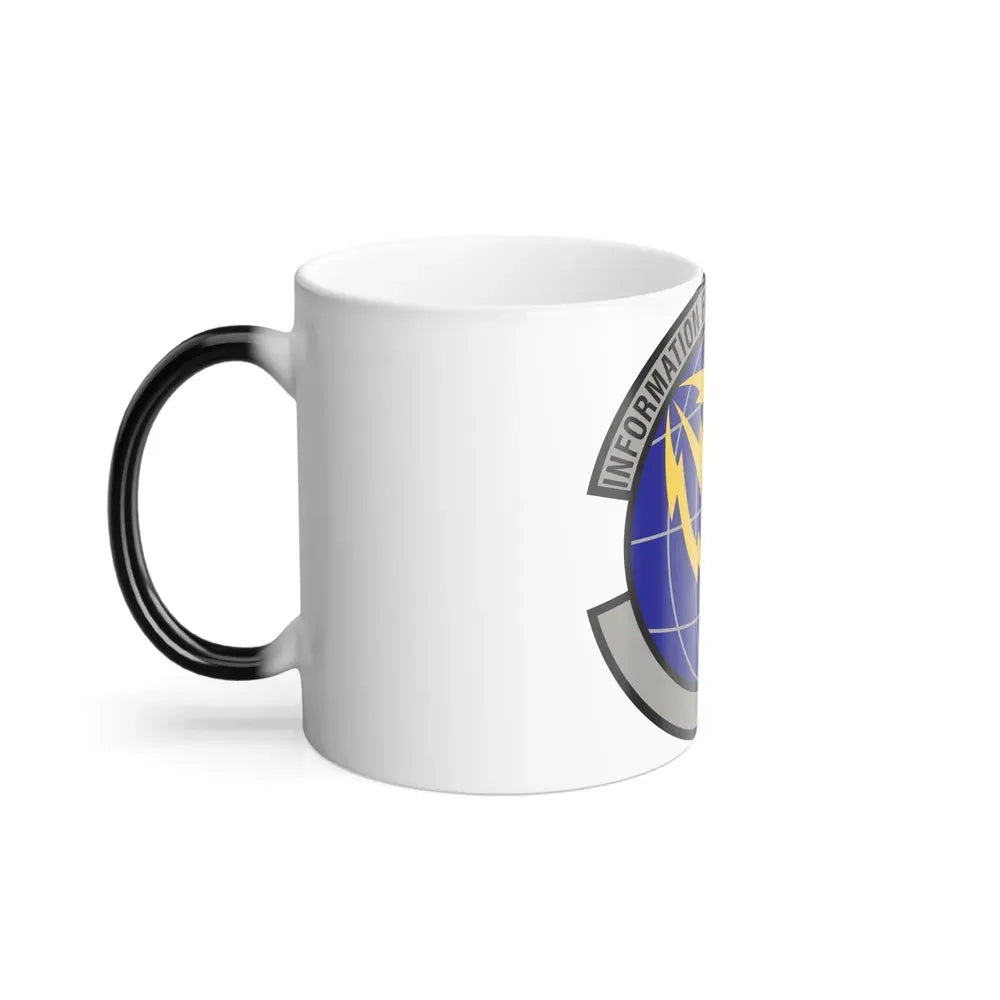 50 Communications Squadron USSF (U.S. Air Force) Color Changing Coffee Mug - Go Mug Yourself