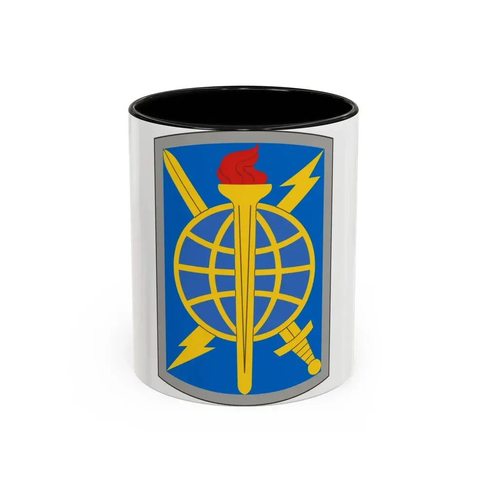 500 Military Intelligence Brigade (U.S. Army) Accent Coffee Mug 11oz Black - Go Mug Yourself