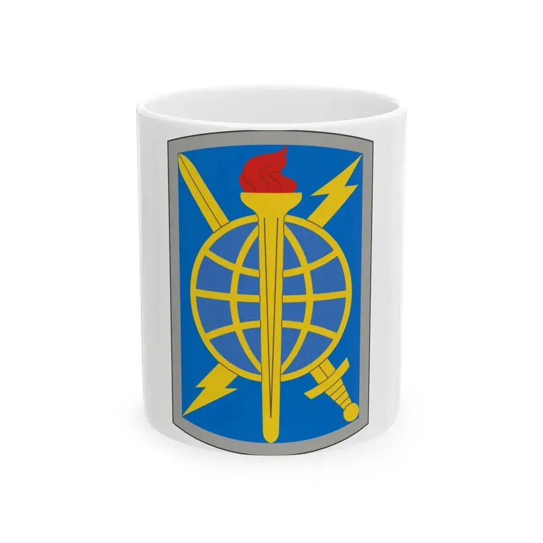 500 Military Intelligence Brigade (U.S. Army) White Coffee Mug - Go Mug Yourself