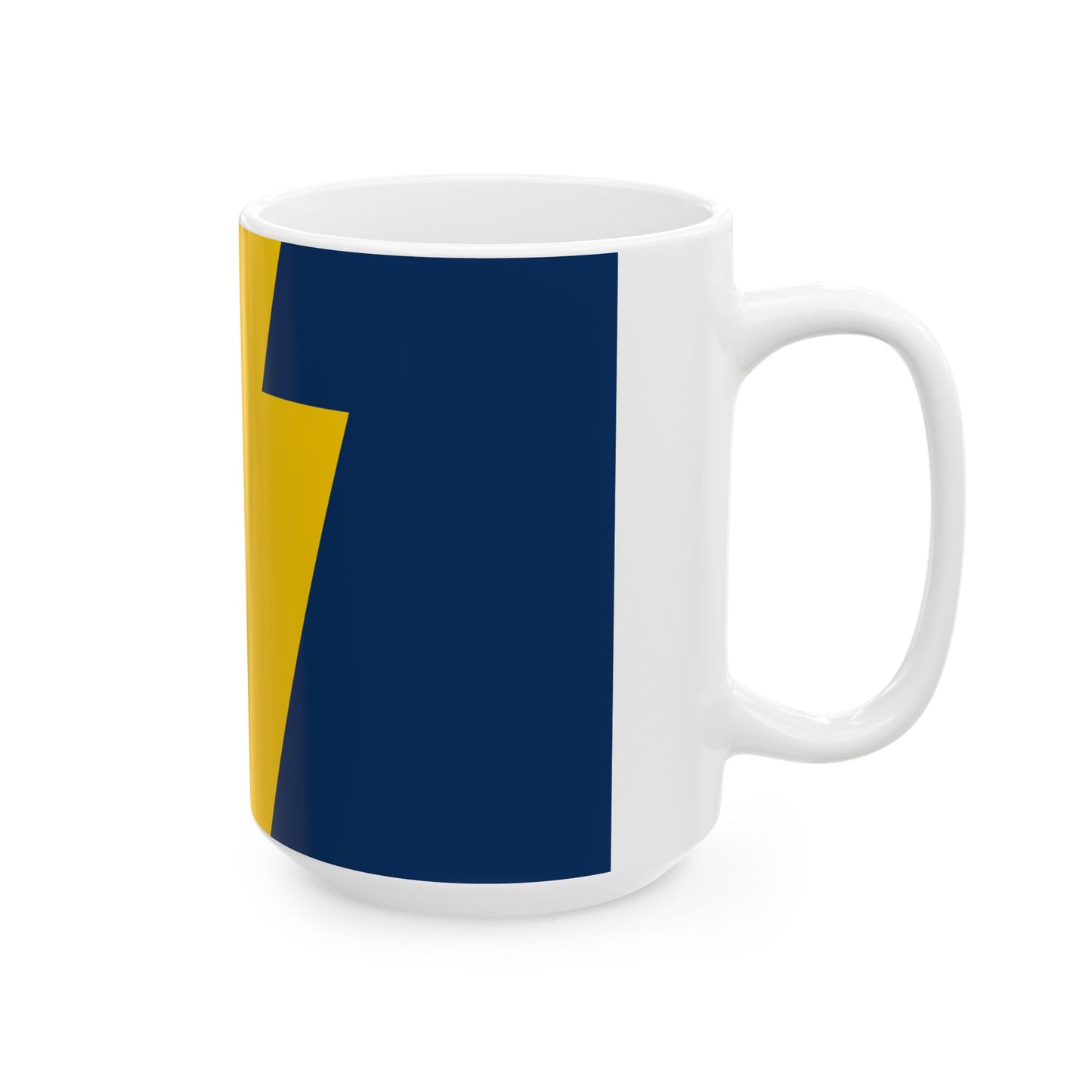 Keystone Flag reverse (United States) White Coffee Mug