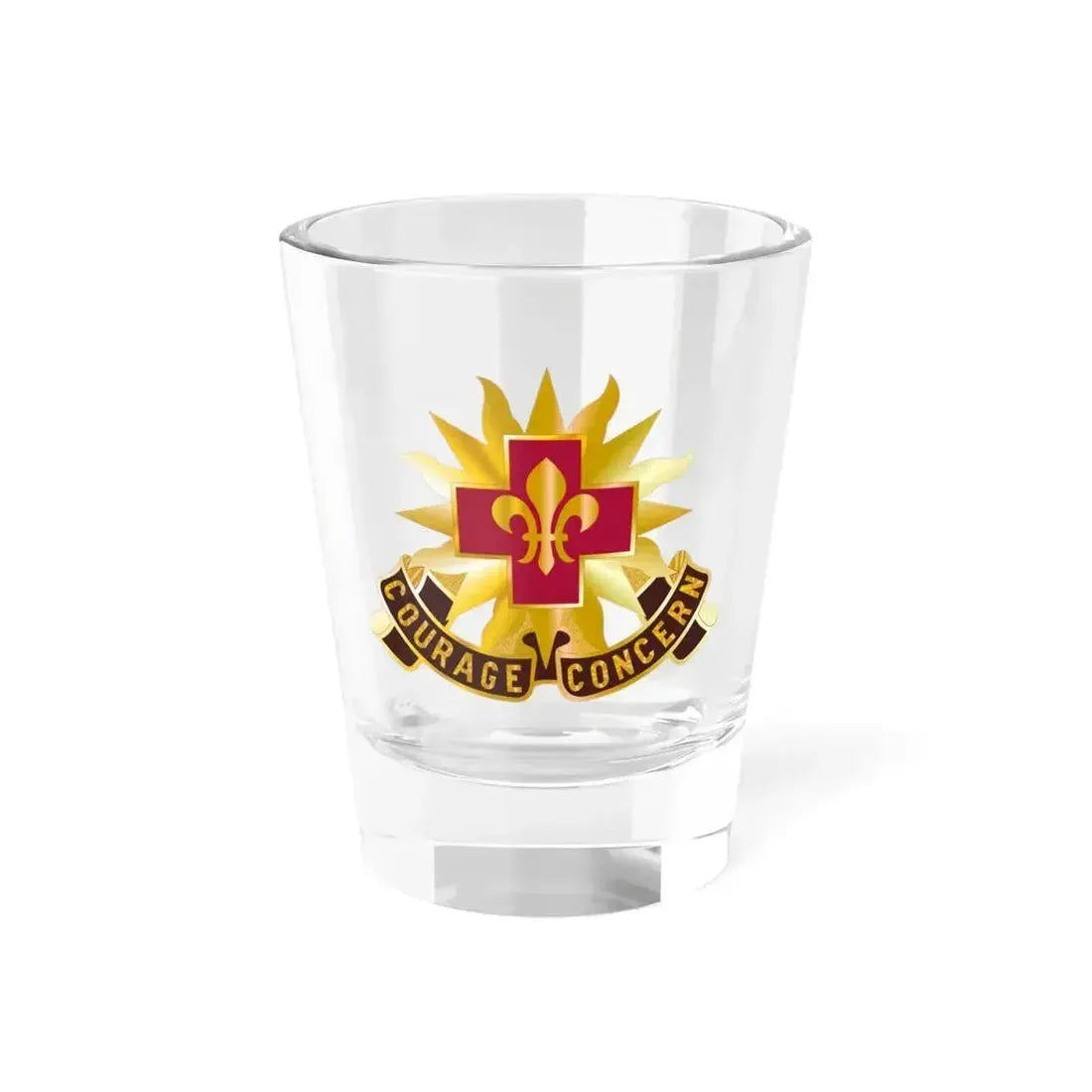 5010 US Hospital (U.S. Army) Shot Glass 1.5oz 1.5oz - Go Mug Yourself