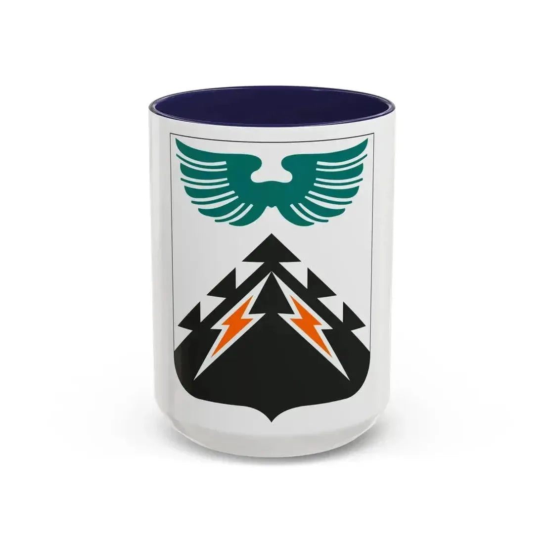 502 Aviation Regiment 2 (U.S. Army) Accent Coffee Mug 15oz Navy - Go Mug Yourself