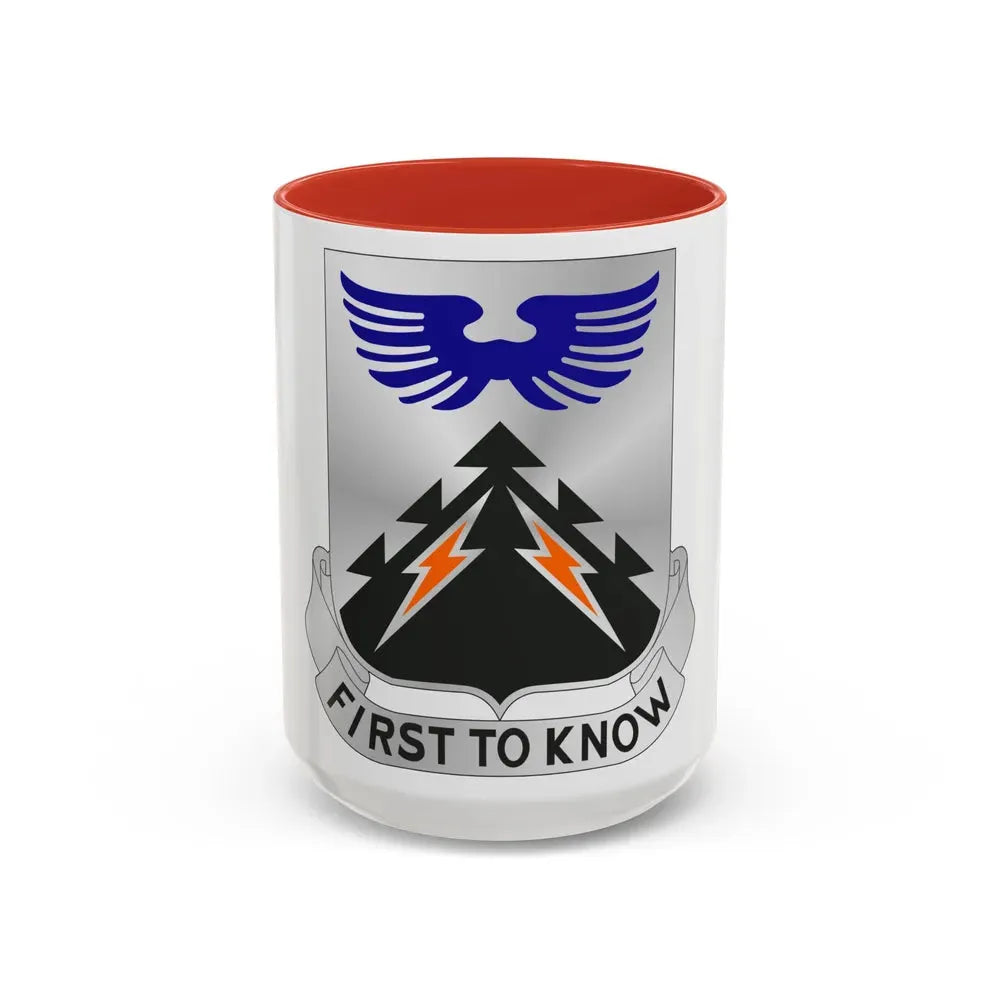 502 Aviation Regiment (U.S. Army) Accent Coffee Mug 15oz Red - Go Mug Yourself