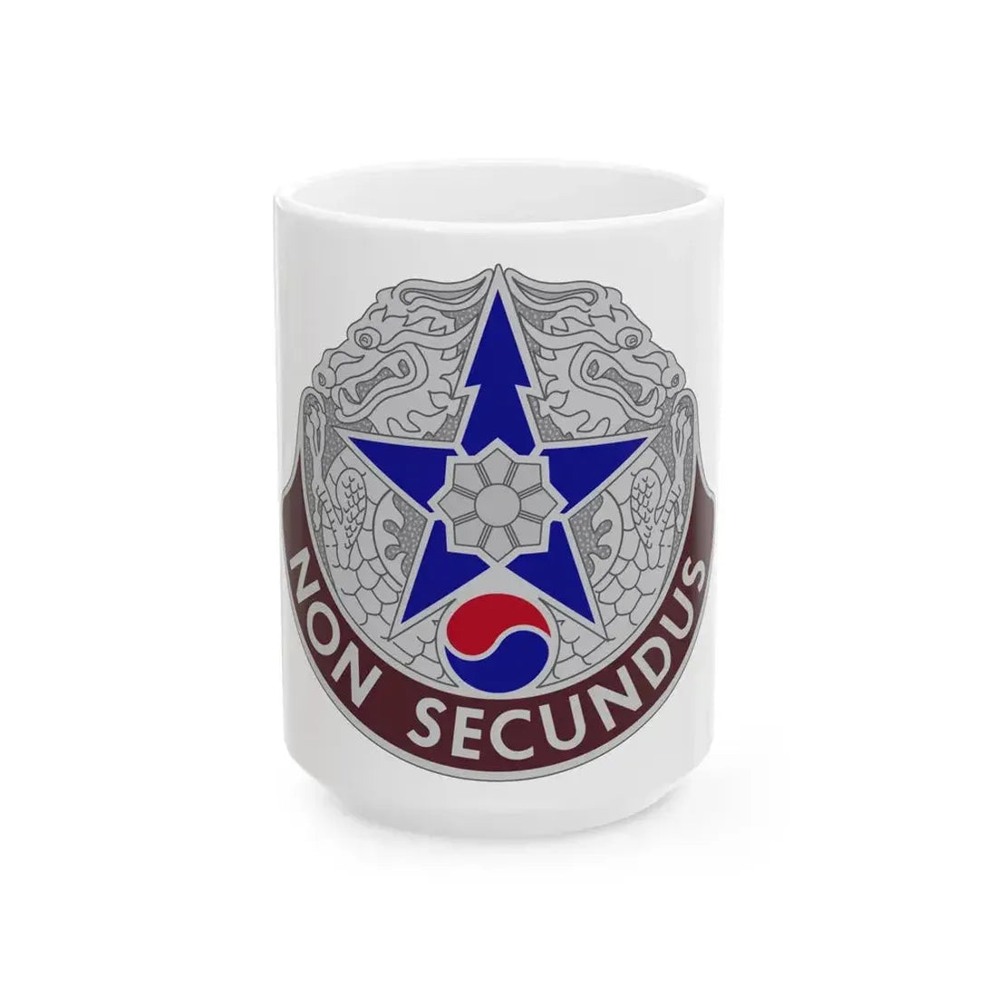 502 Field Hospital (U.S. Army) White Coffee Mug - Go Mug Yourself