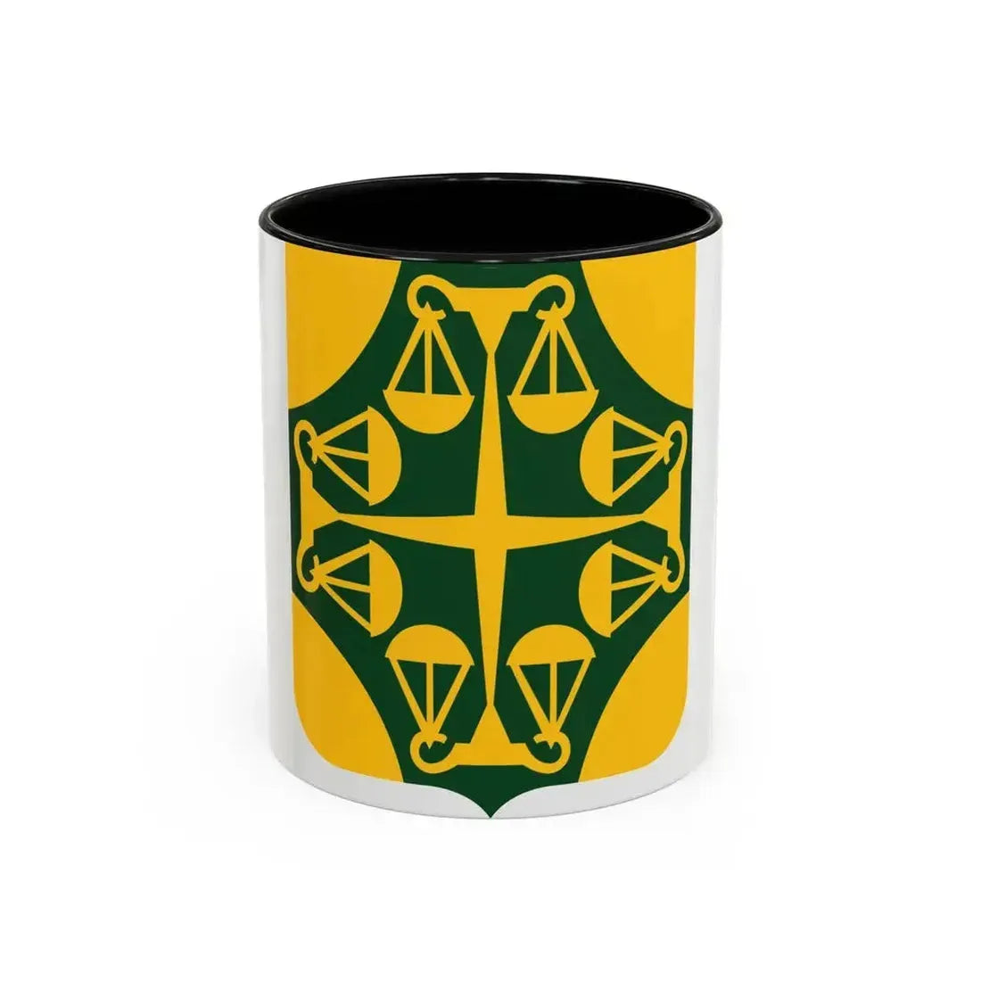 502 Military Police Battalion 2 (U.S. Army) Accent Coffee Mug 11oz Black - Go Mug Yourself
