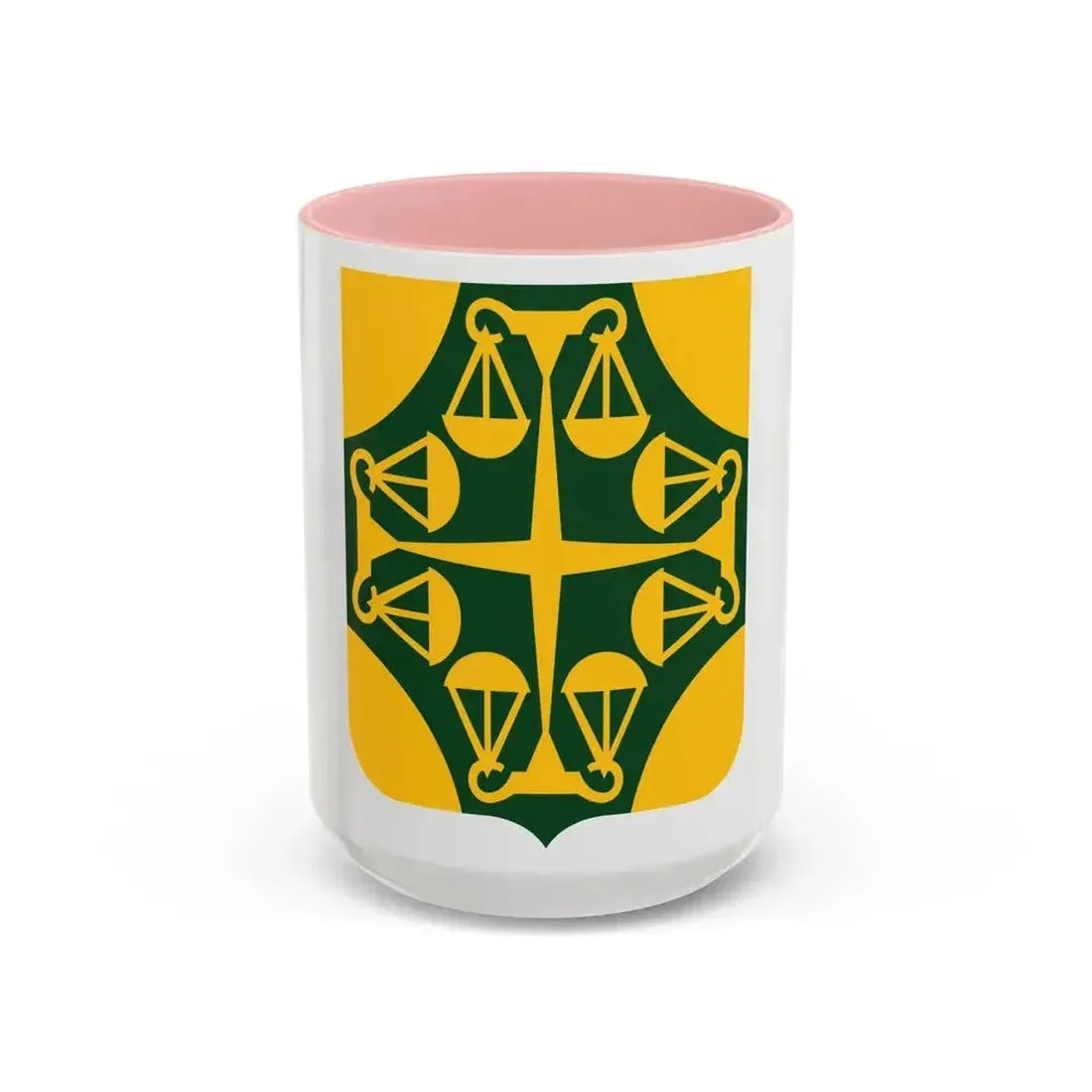 502 Military Police Battalion 2 (U.S. Army) Accent Coffee Mug 15oz Pink - Go Mug Yourself