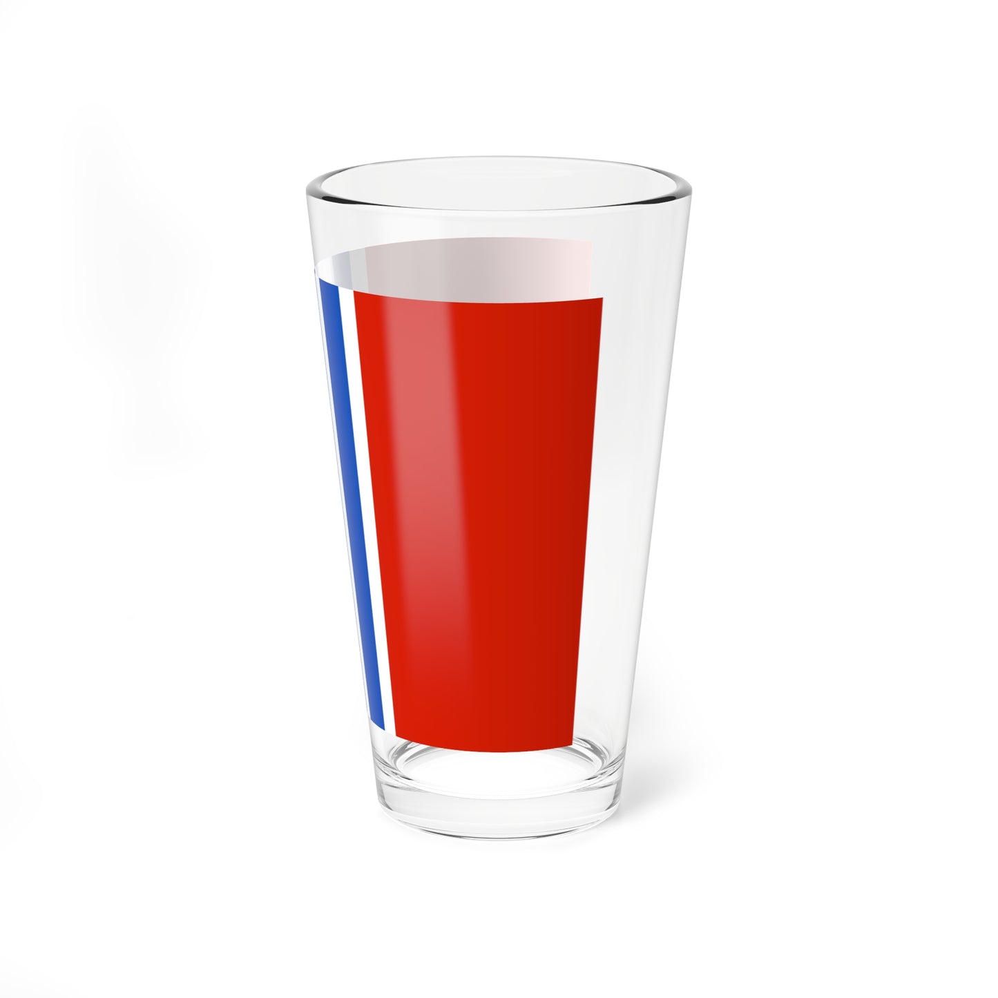 Flag of Rudnyansky rayon Volgograd oblast (Russia) Pint Glass 16oz