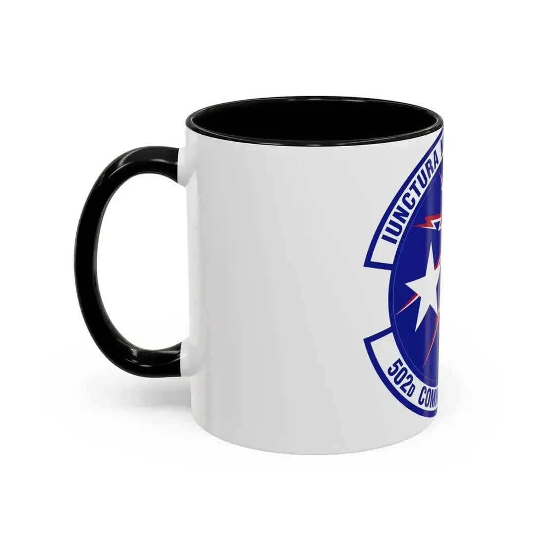502d Communications Squadron (U.S. Air Force) Accent Coffee Mug - Go Mug Yourself