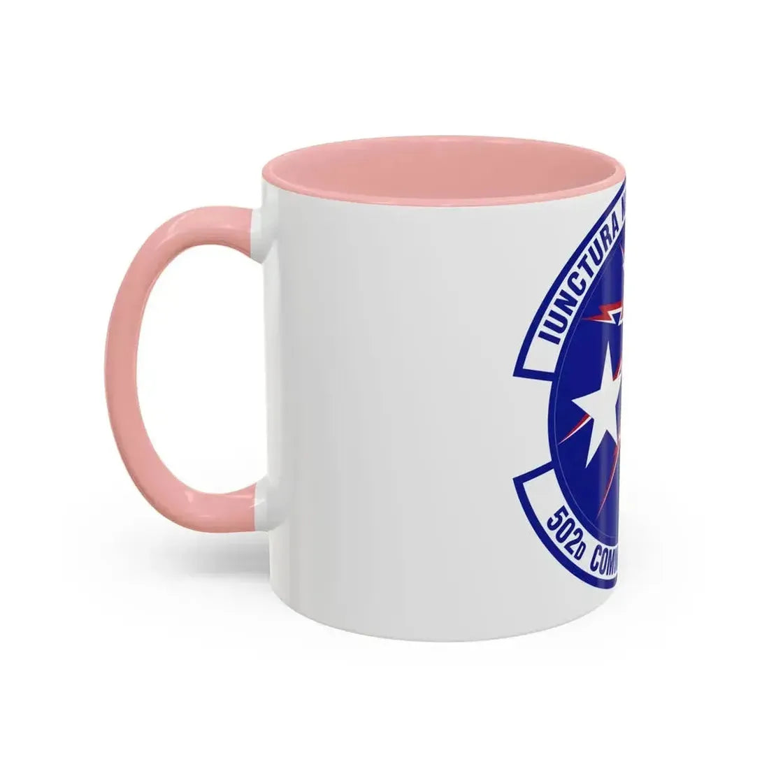 502d Communications Squadron (U.S. Air Force) Accent Coffee Mug - Go Mug Yourself