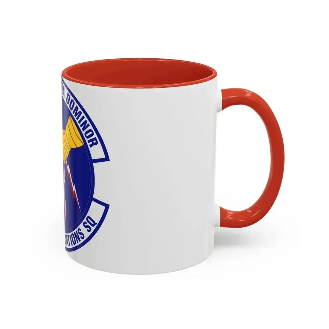 502d Communications Squadron (U.S. Air Force) Accent Coffee Mug - Go Mug Yourself