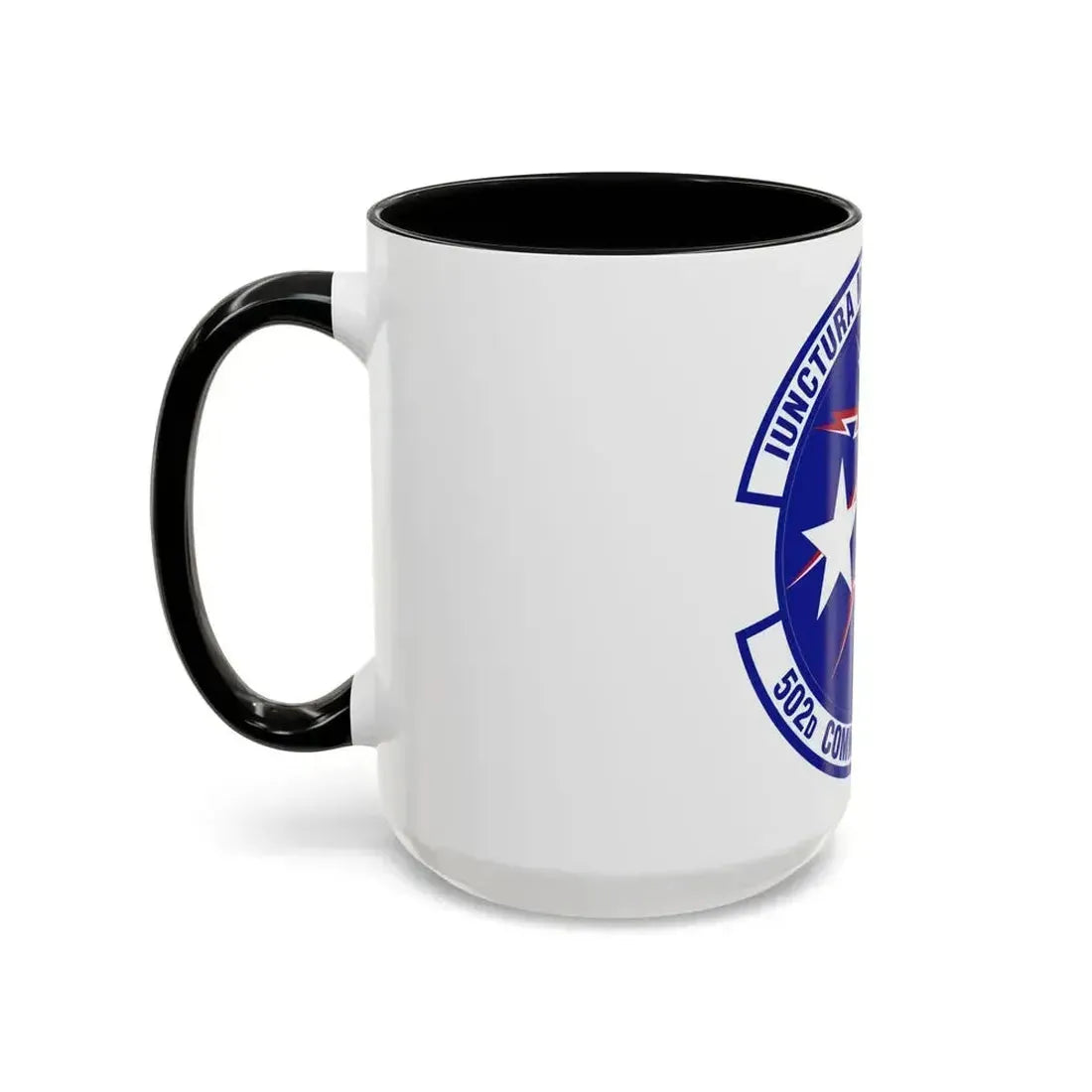 502d Communications Squadron (U.S. Air Force) Accent Coffee Mug - Go Mug Yourself