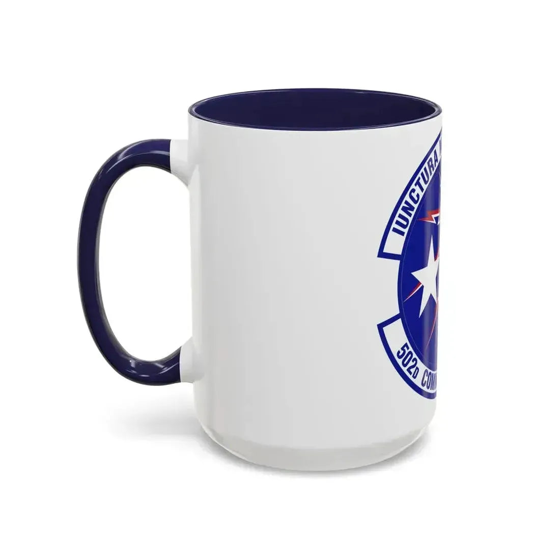 502d Communications Squadron (U.S. Air Force) Accent Coffee Mug - Go Mug Yourself