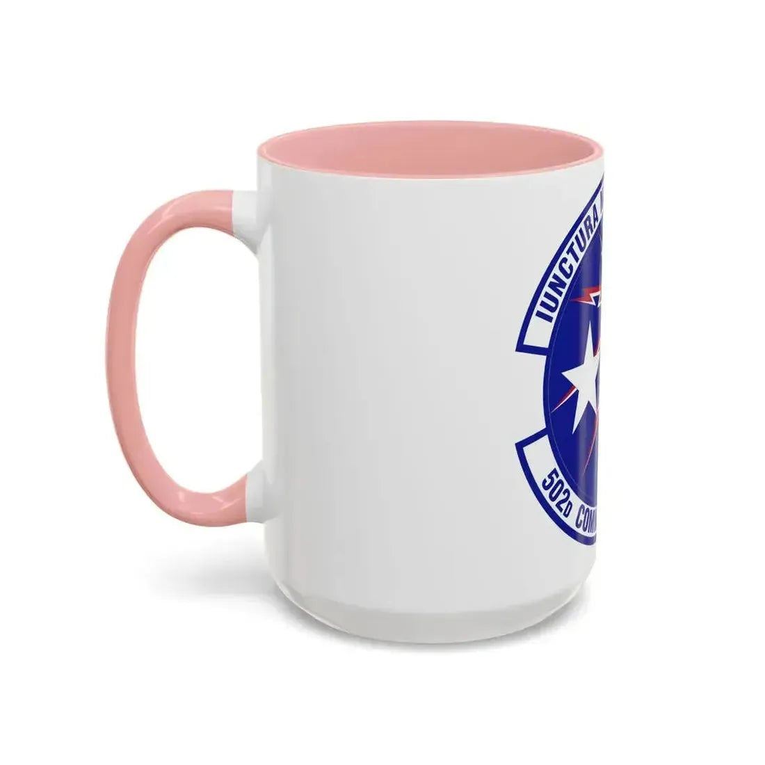 502d Communications Squadron (U.S. Air Force) Accent Coffee Mug - Go Mug Yourself