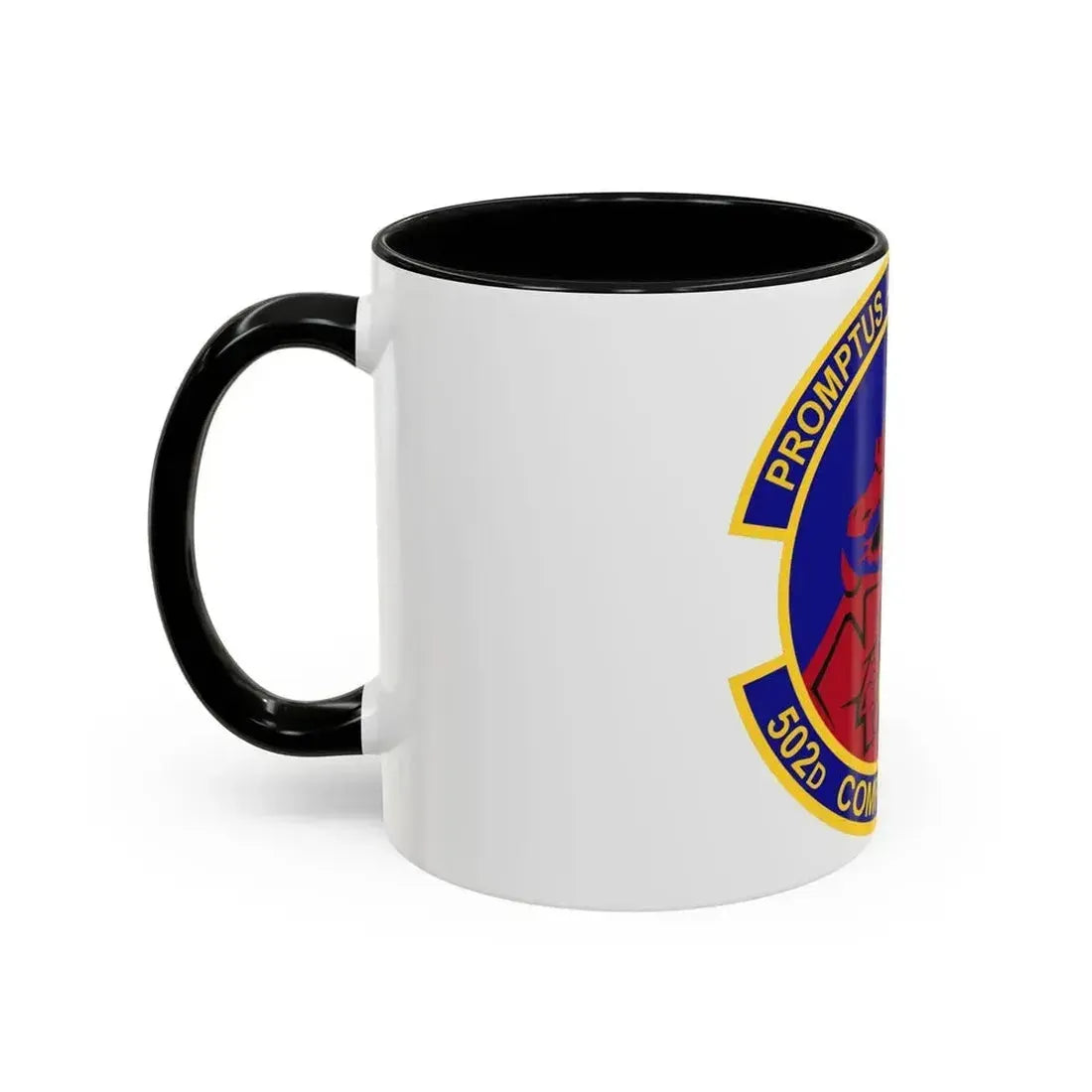 502d Comptroller Squadron (U.S. Air Force) Accent Coffee Mug - Go Mug Yourself