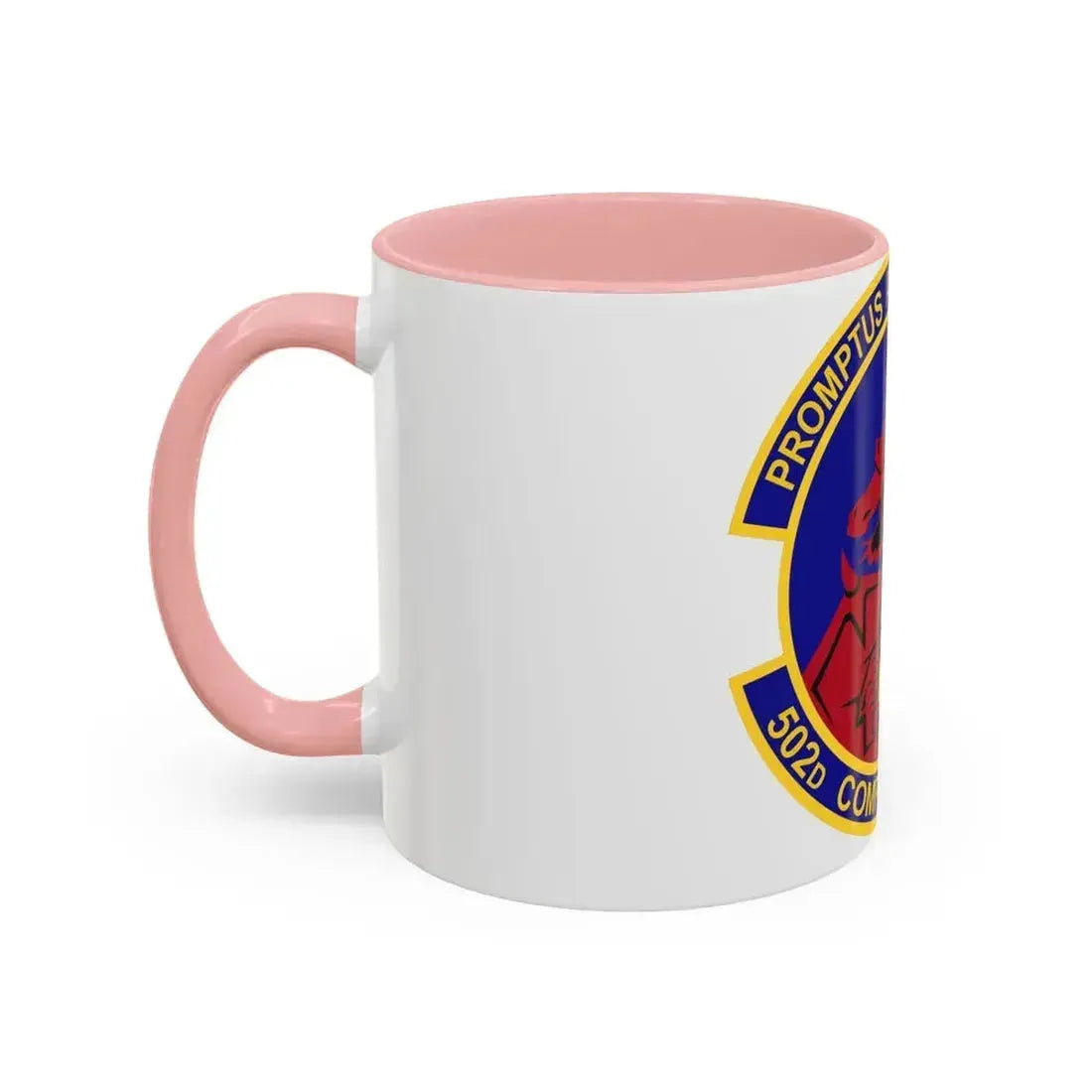 502d Comptroller Squadron (U.S. Air Force) Accent Coffee Mug - Go Mug Yourself