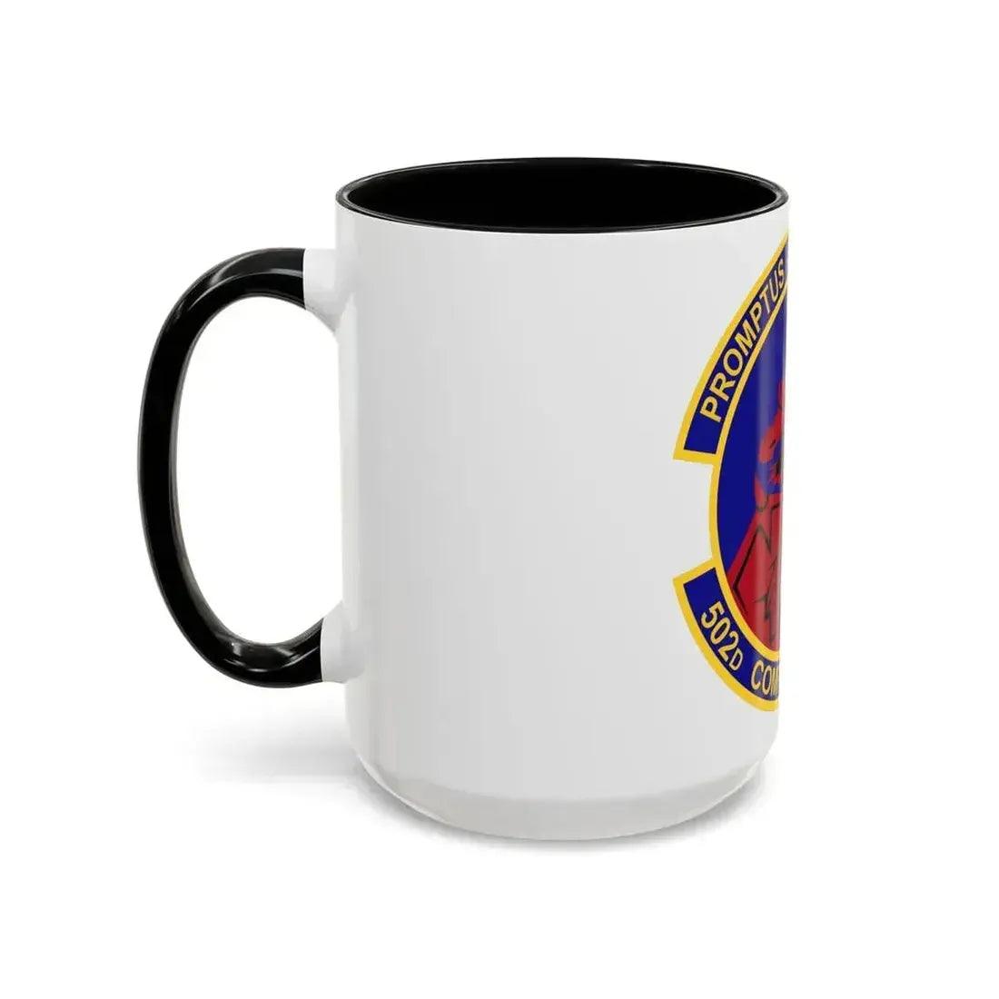 502d Comptroller Squadron (U.S. Air Force) Accent Coffee Mug - Go Mug Yourself