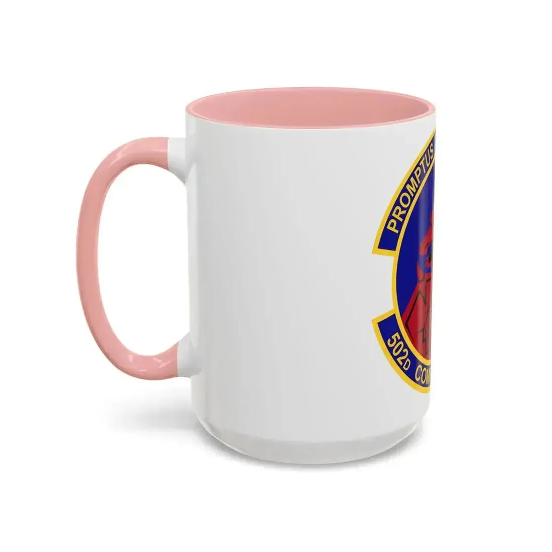 502d Comptroller Squadron (U.S. Air Force) Accent Coffee Mug - Go Mug Yourself
