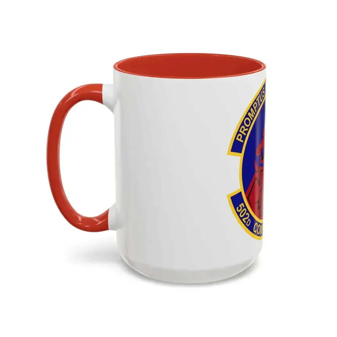 502d Comptroller Squadron (U.S. Air Force) Accent Coffee Mug - Go Mug Yourself