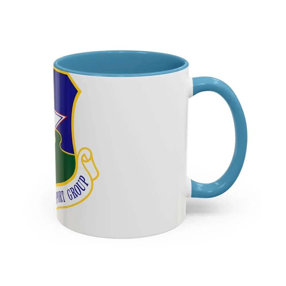 502d Mission Support Group (U.S. Air Force) Accent Coffee Mug - Go Mug Yourself