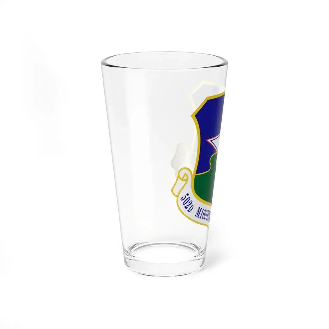 502d Mission Support Group (U.S. Air Force) Pint Glass 16oz - Go Mug Yourself