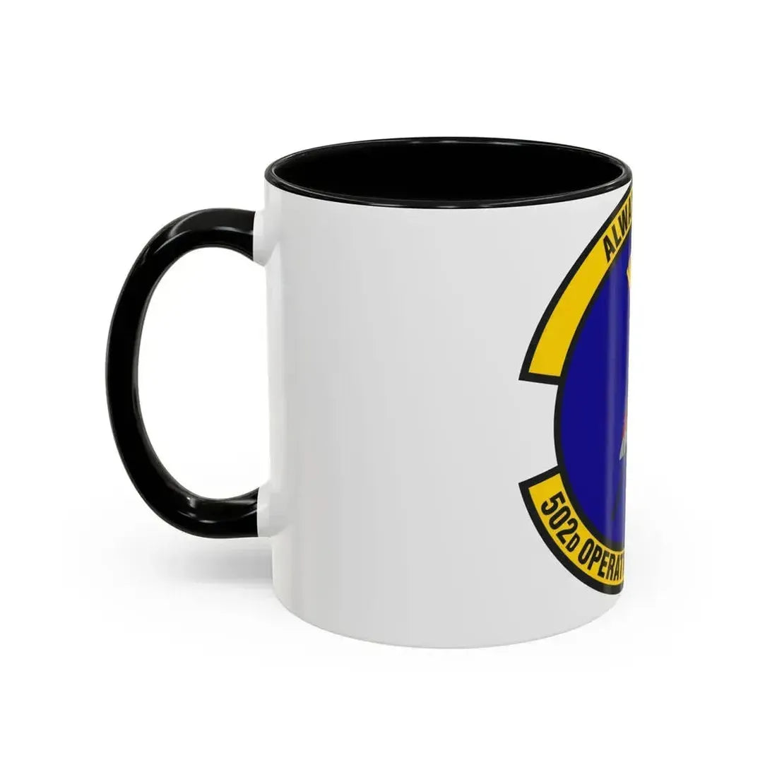 502d Operations Support Squadron (U.S. Air Force) Accent Coffee Mug - Go Mug Yourself