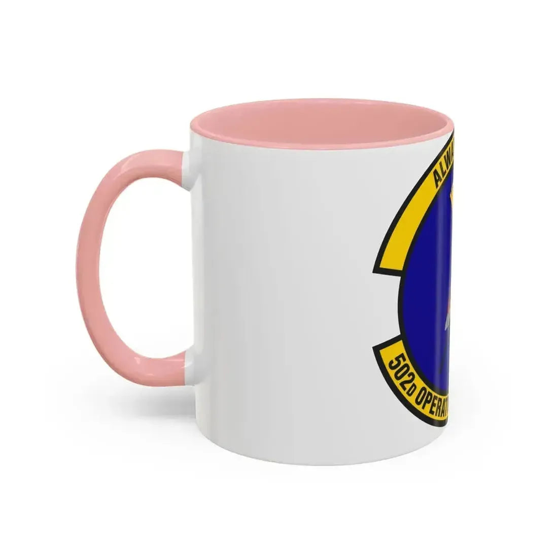 502d Operations Support Squadron (U.S. Air Force) Accent Coffee Mug - Go Mug Yourself