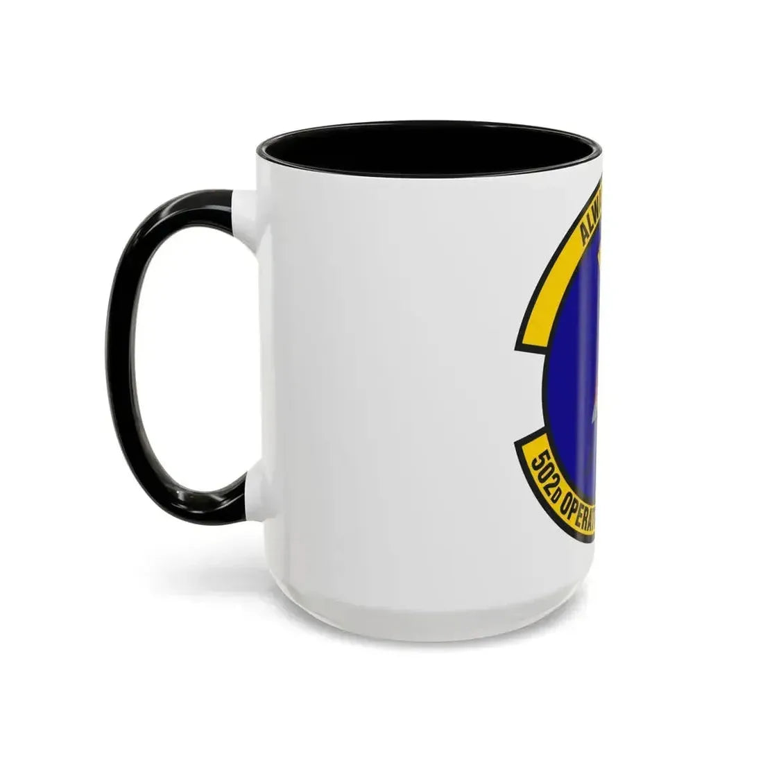 502d Operations Support Squadron (U.S. Air Force) Accent Coffee Mug - Go Mug Yourself
