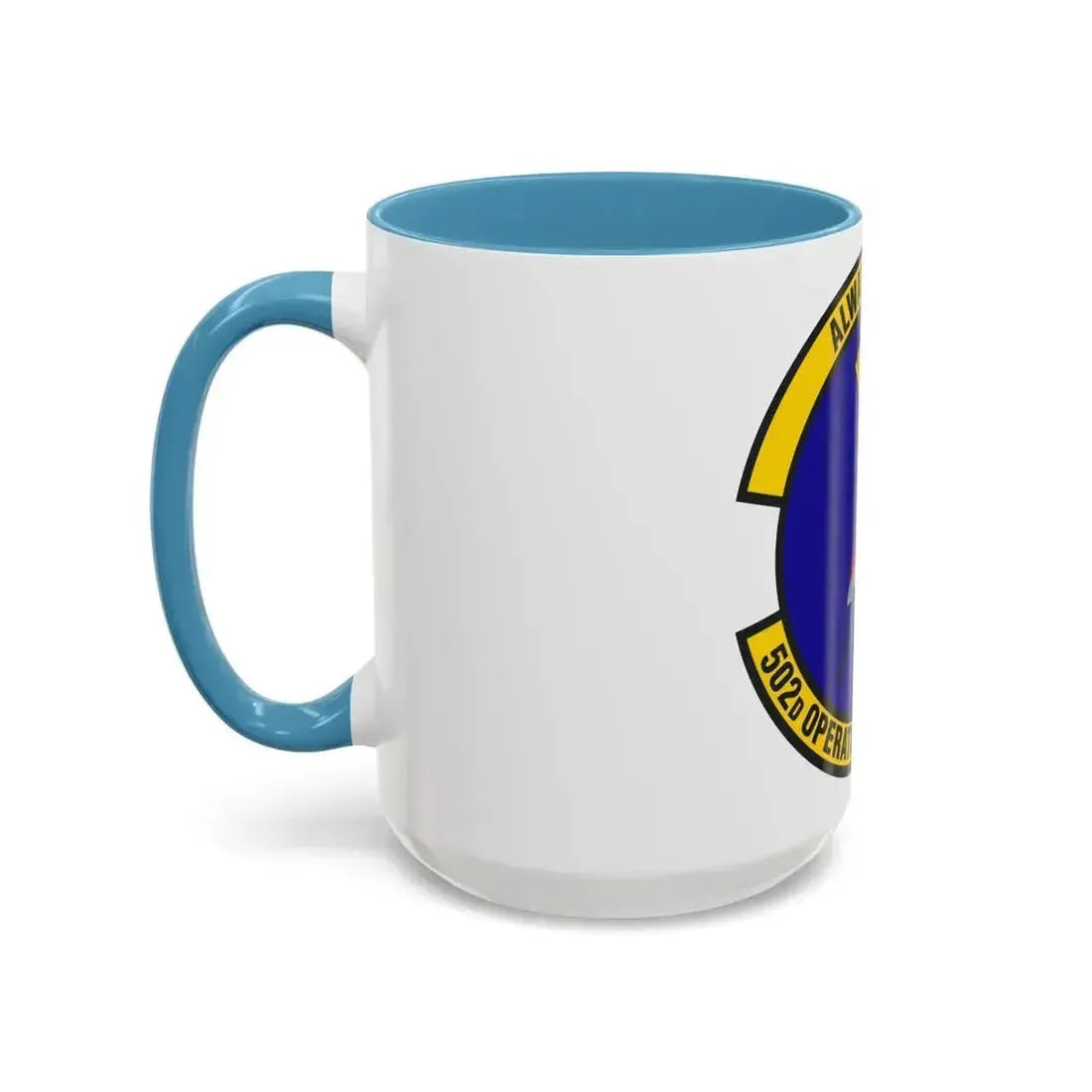 502d Operations Support Squadron (U.S. Air Force) Accent Coffee Mug - Go Mug Yourself