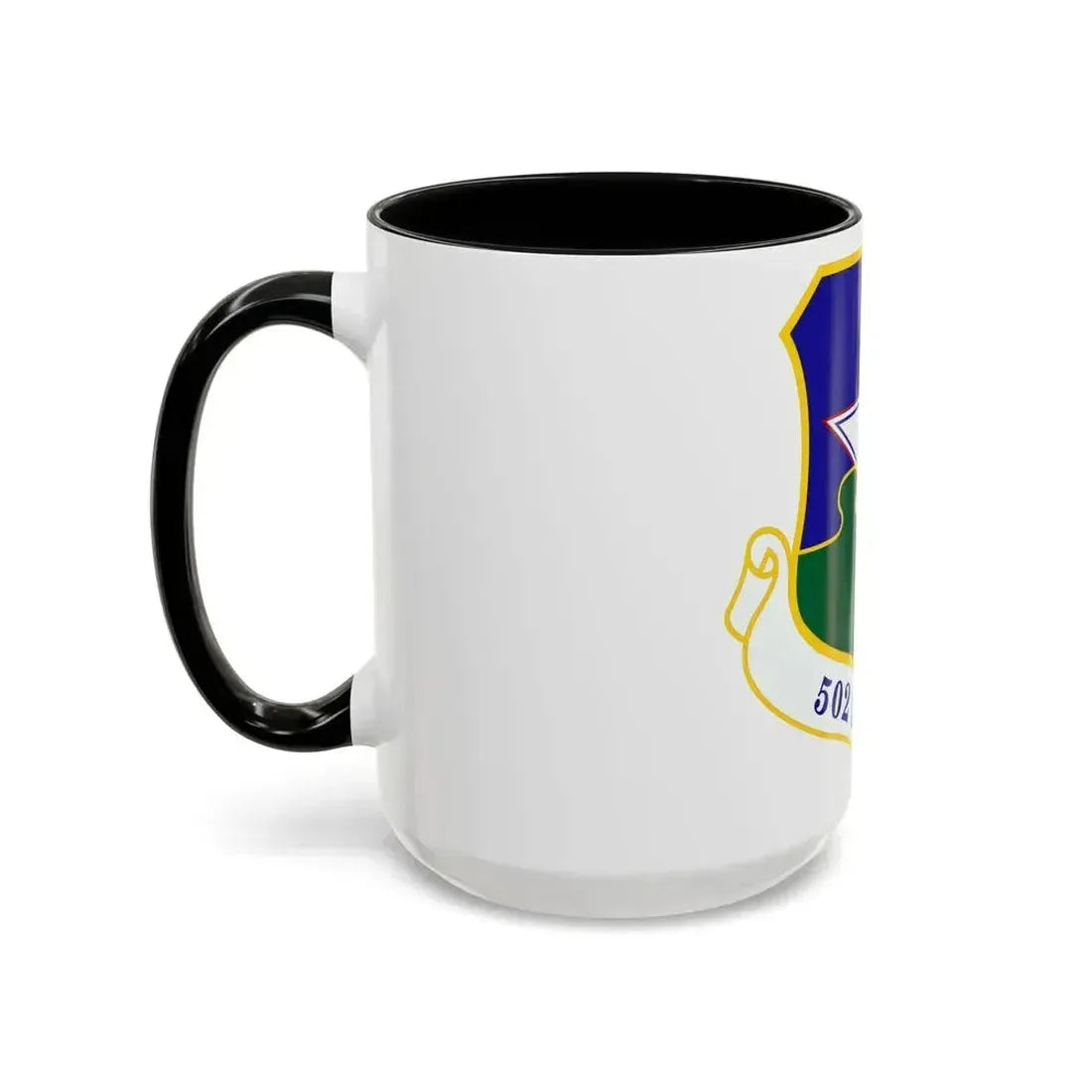 502d Security Forces and Logistics Support Group (U.S. Air Force) Accent Coffee Mug - Go Mug Yourself