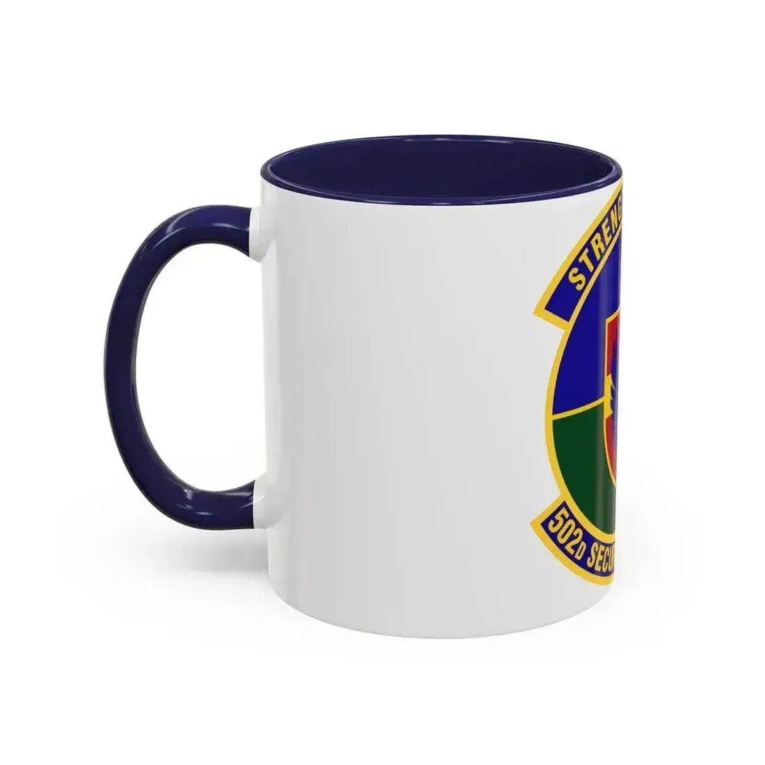 502d Security Forces Squadron (U.S. Air Force) Accent Coffee Mug - Go Mug Yourself