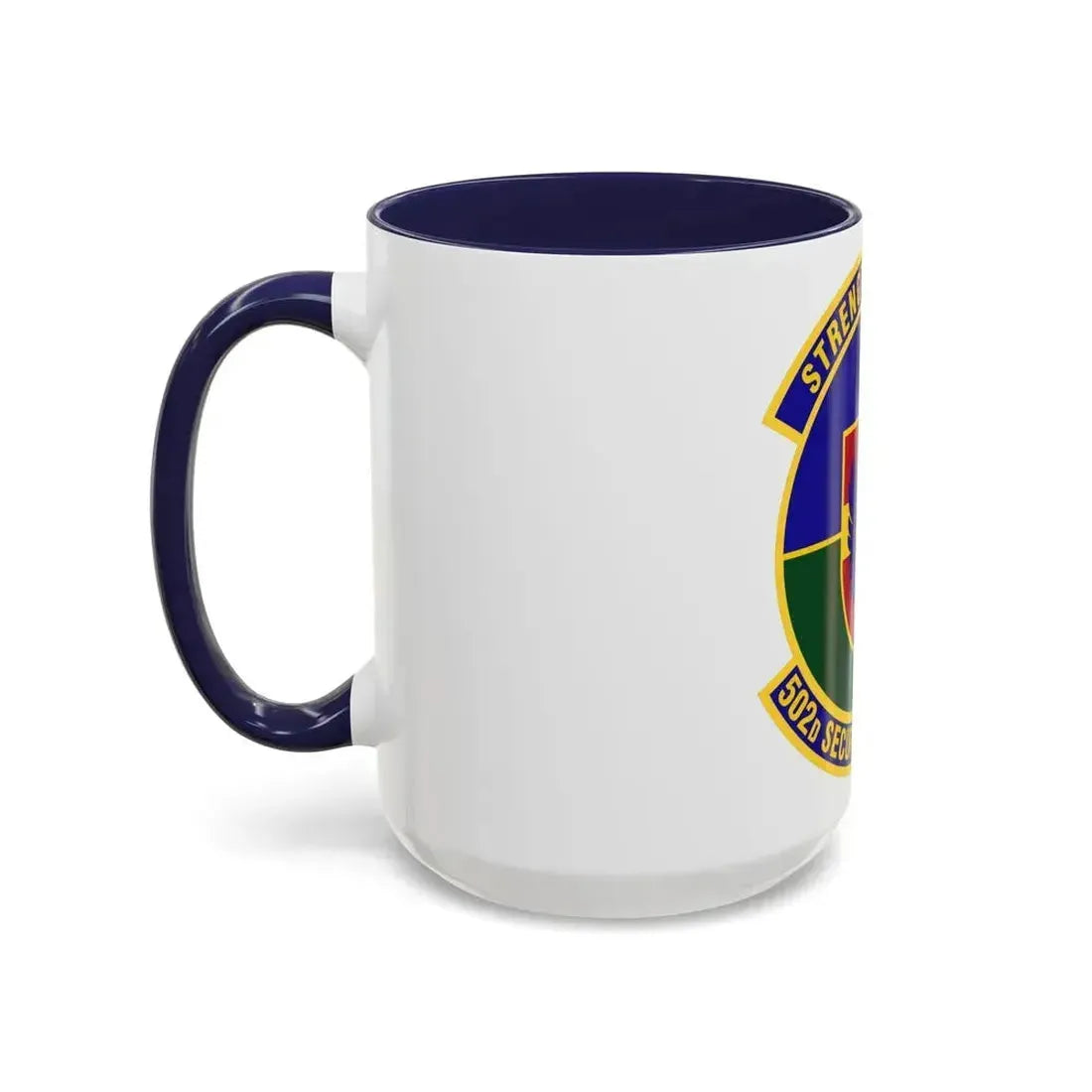 502d Security Forces Squadron (U.S. Air Force) Accent Coffee Mug - Go Mug Yourself
